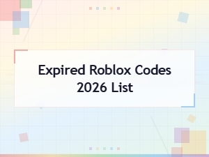 Complete List of Expired Roblox Codes