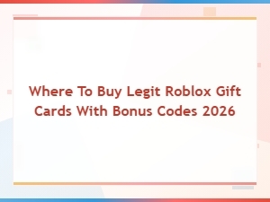 Where to Buy Legit Roblox Gift Cards with Bonus Codes 2026 – Best Deals & Promos